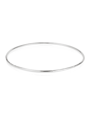 Textured Bangle in Silver - Laura Lee Jewellery - 1